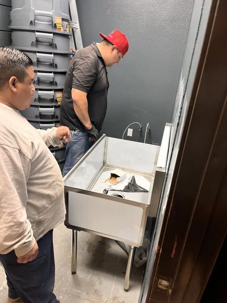 Commercial plumbing and sink installation in Security-Widefield